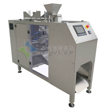 單工位給袋式番茄醬包裝機-火鍋底料給袋包裝機