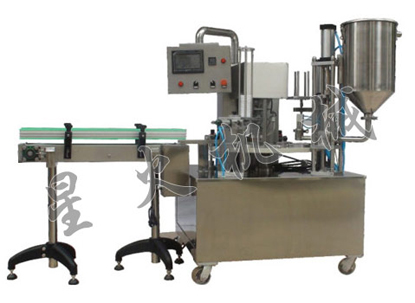 轉(zhuǎn)盤式盒裝辣椒醬灌裝機