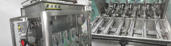 6頭臥式攪拌醬料灌裝機