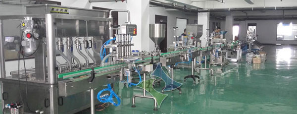 6頭臥式攪拌醬料灌裝機