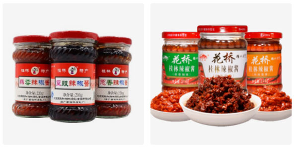 辣椒醬灌裝機展示