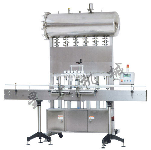 6頭直線式辣椒醬自動灌裝機