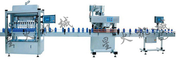 直列式辣椒醬自動灌裝機