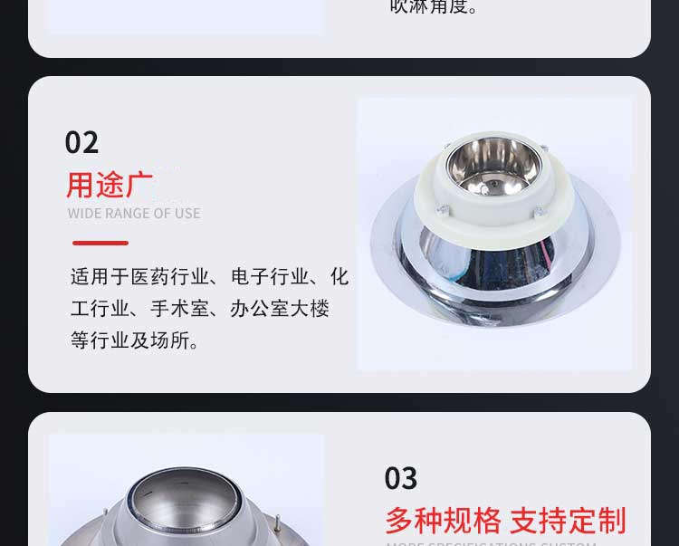 風淋室201不銹鋼噴嘴