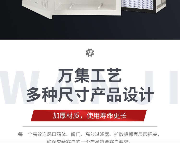 高效送風(fēng)口之高效過(guò)濾器